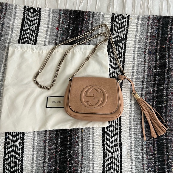 RARE Gucci Soho Tassel Crossbody Bag! - Picture 2 of 16